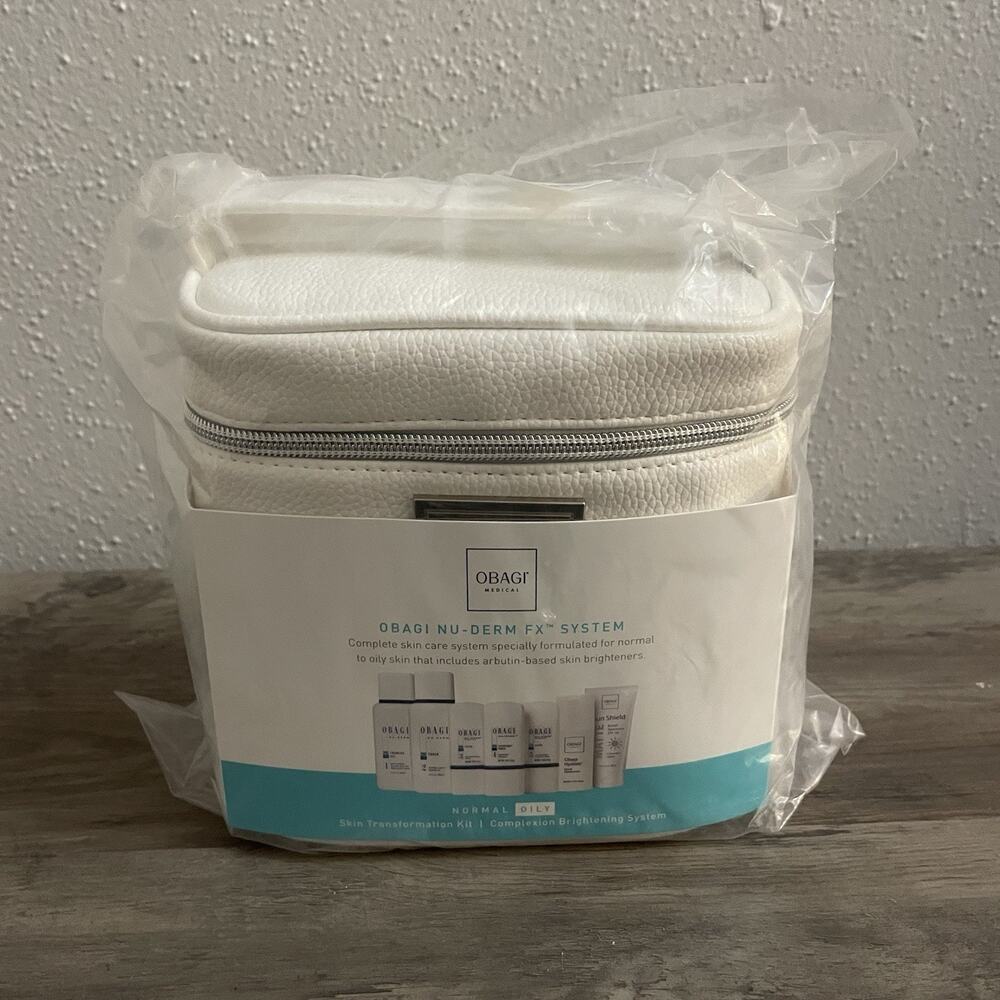 💕LAST ONE!!💕 Obagi Nu Derm FX System Normal Oily Skin Transformation Kit W/ Bag